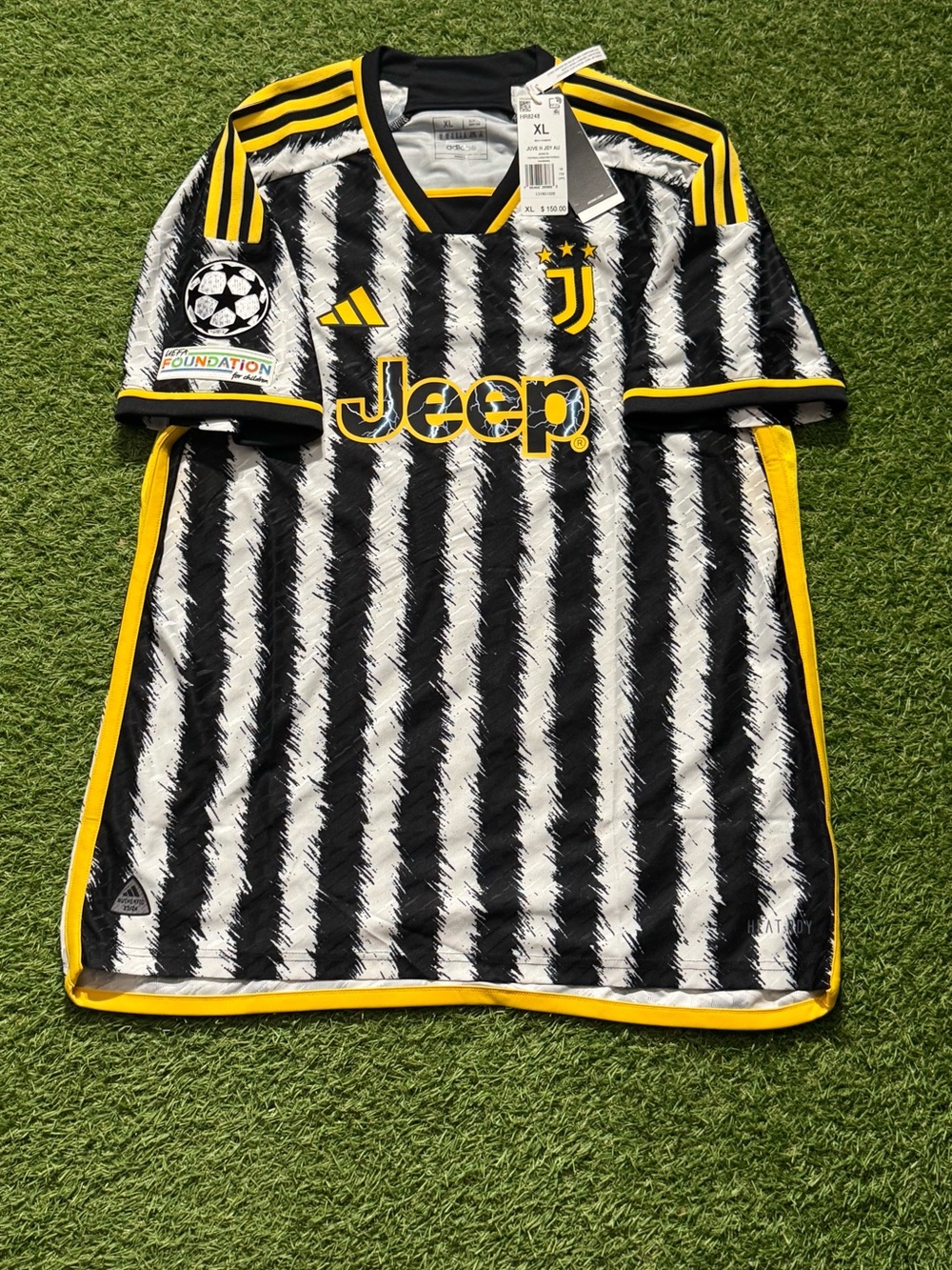 Juventus 23/24 Home Player Version  Jersey Men’s XL Pogba #10 NWT